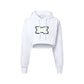 93. WMNS Cropped Hoodie Blanc