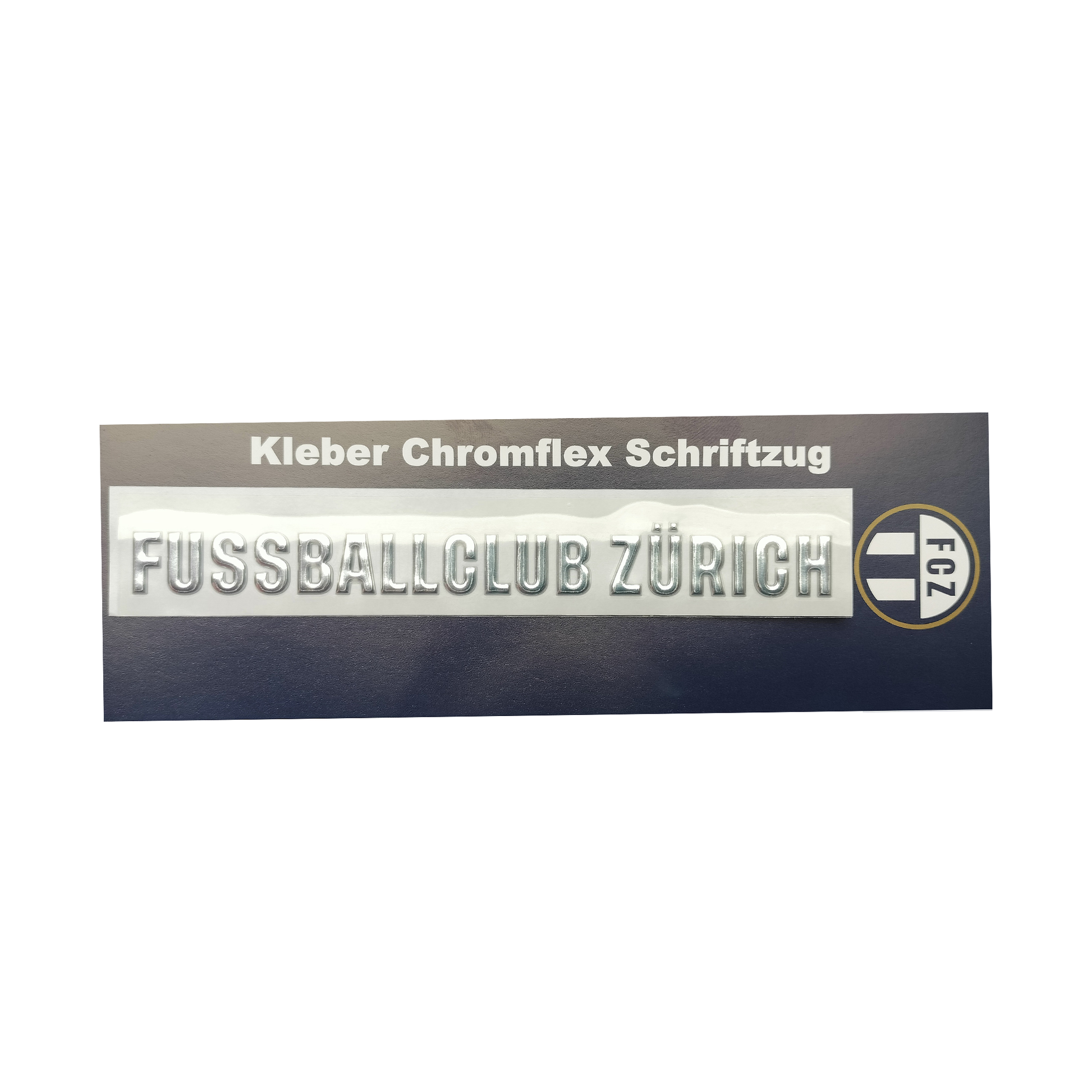 Kleber Chromflex Schriftzug