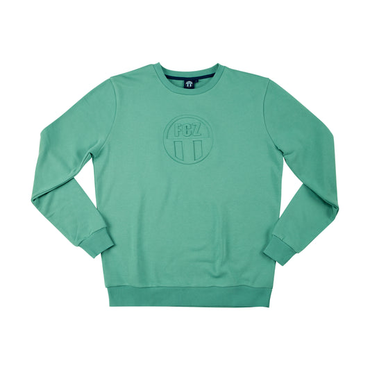 Pullover Oversize granit green