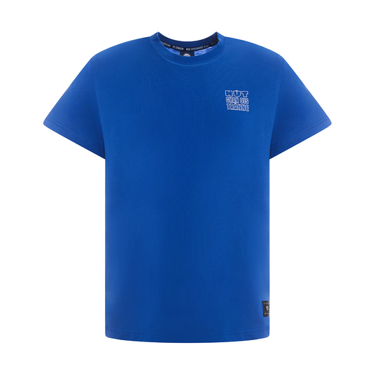 T-SHIRT NÜT CHAN OIS TRÄNNE BLUE