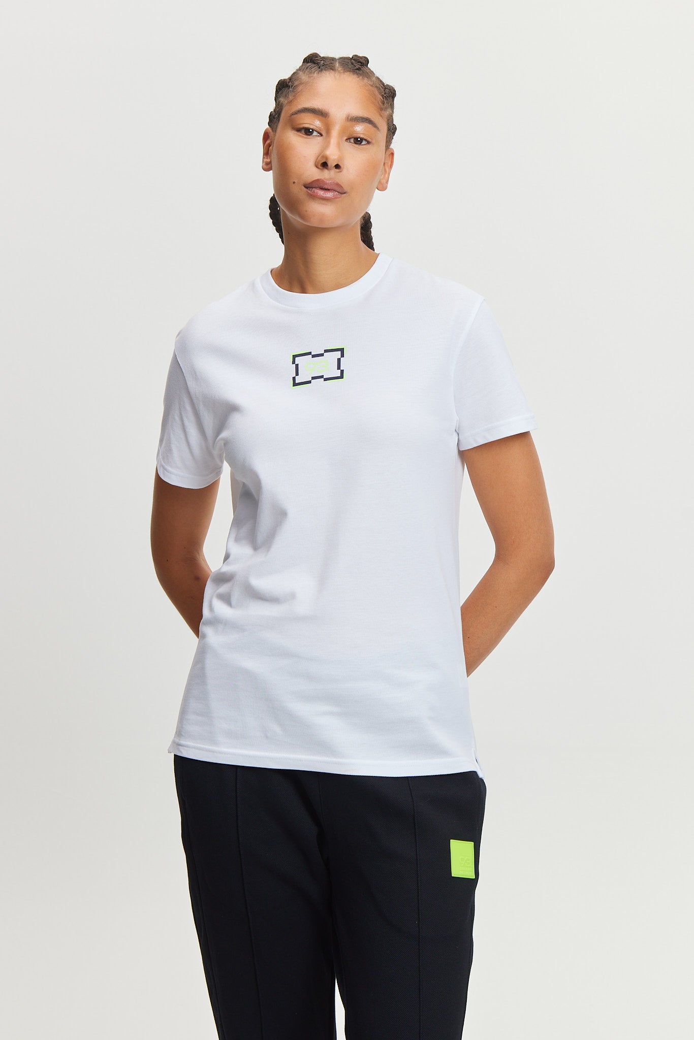 93. WMNS T-Shirt Piqué Blanc