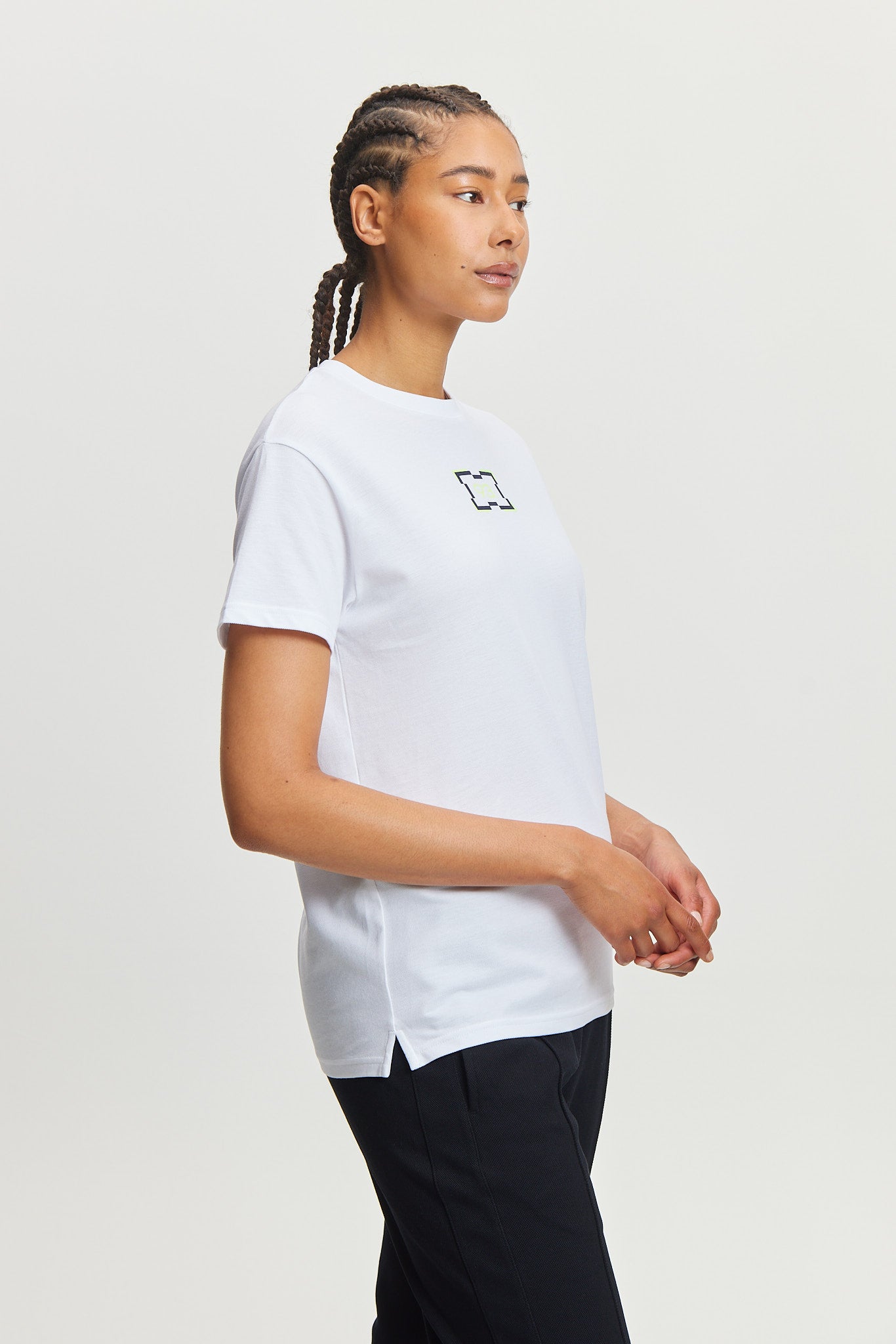 93. WMNS T-Shirt Piqué Blanc