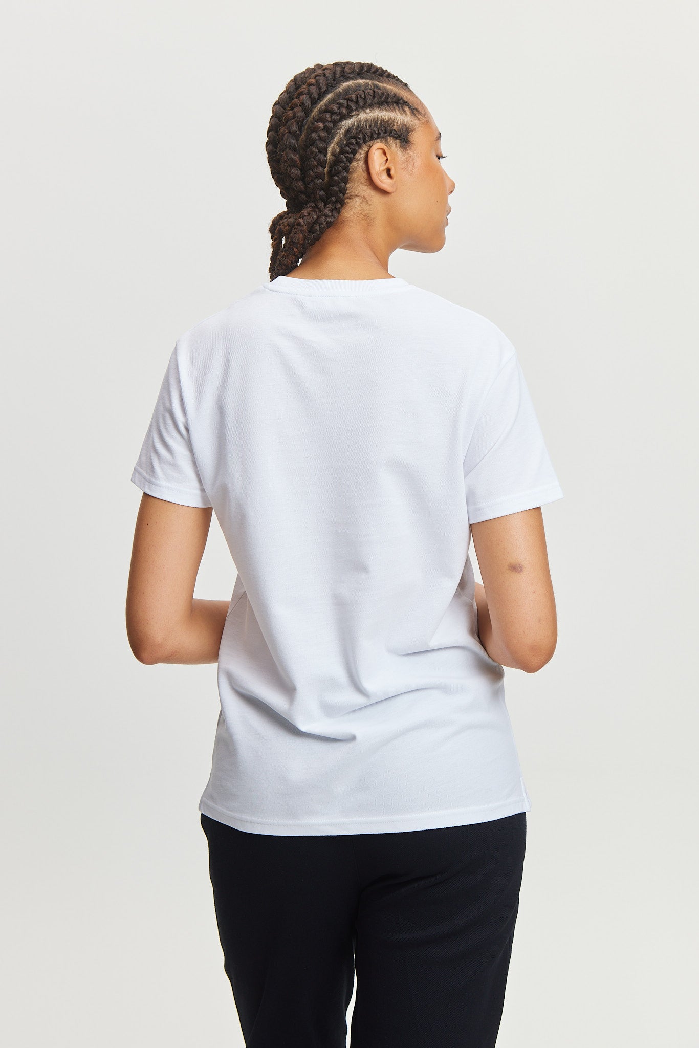 93. WMNS T-Shirt Piqué Blanc