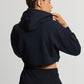 93. WMNS Cropped Hoodie Noir