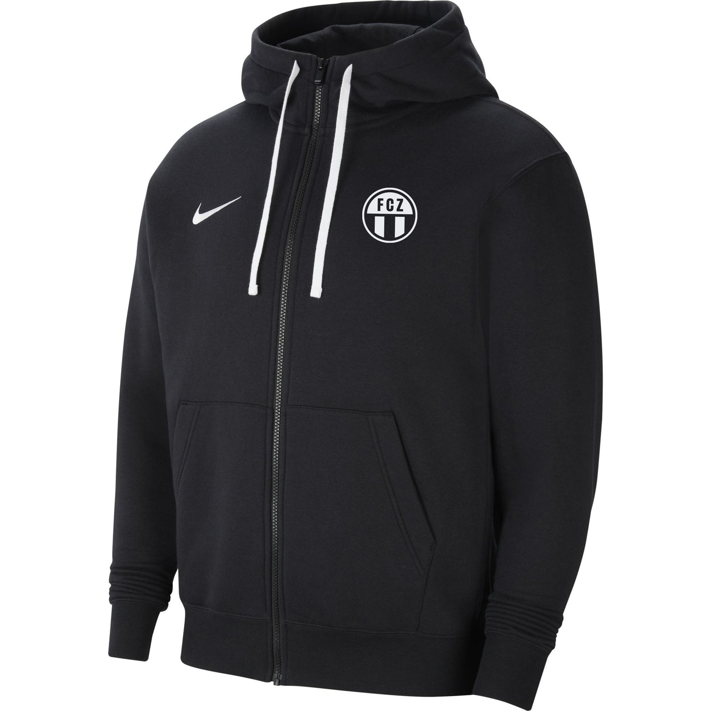 Hoodie Zip Nike schwarz