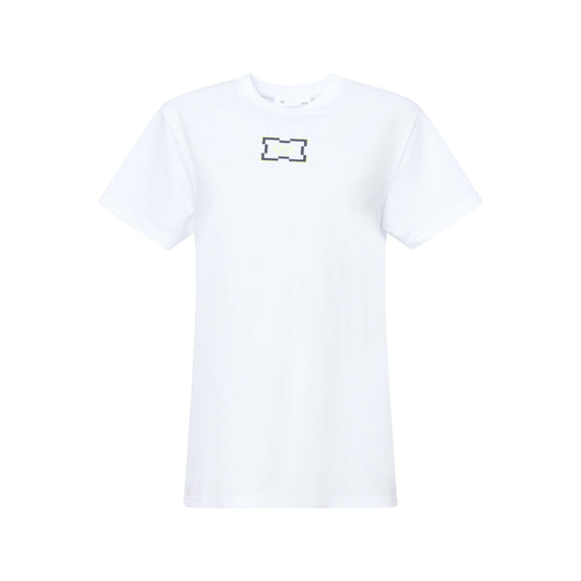 93. WMNS T-Shirt Piqué Blanc